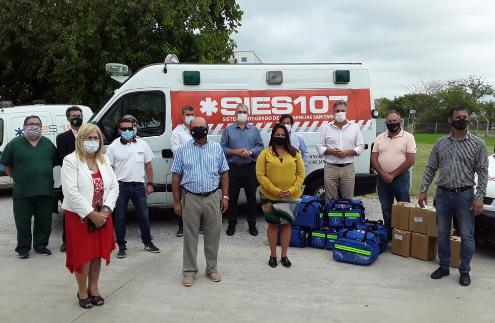 Rafaela recibió dos ambulancias reacondicionadas