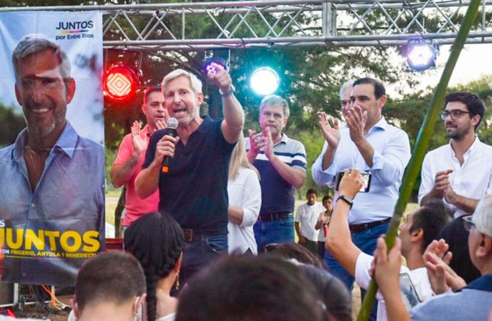 Rogelio Frigerio, luego del triunfo: “Arranca una nueva etapa en Entre Ríos”