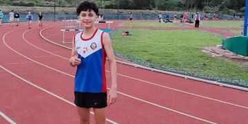 El puntaltense Lautaro Bermejo finalizó 7° en el Argentino de Atletismo disputado en Misiones.