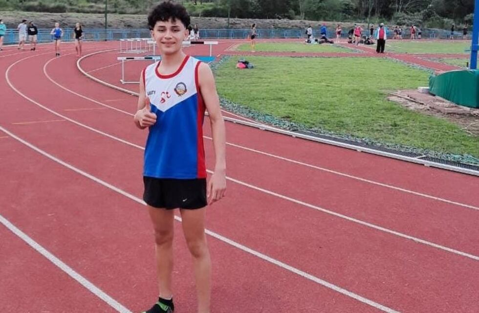 Atletismo: Lautaro Bermejo finalizó séptimo en el Nacional Sub-18