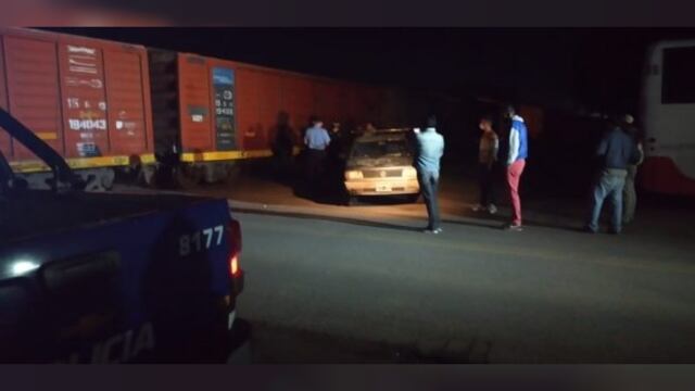 El Tío: heridas de gravedad para una mujer cuando el tren impactó su vehículo