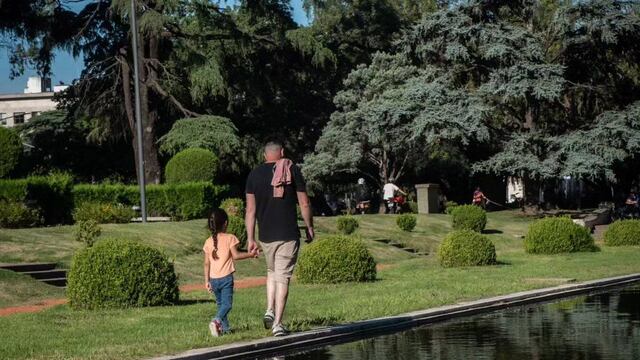 La primavera sigue vigente en el parque de la Independencia.