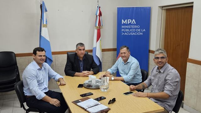 El Fiscal Regional de Rafaela recibió al intendente de San Cristóbal