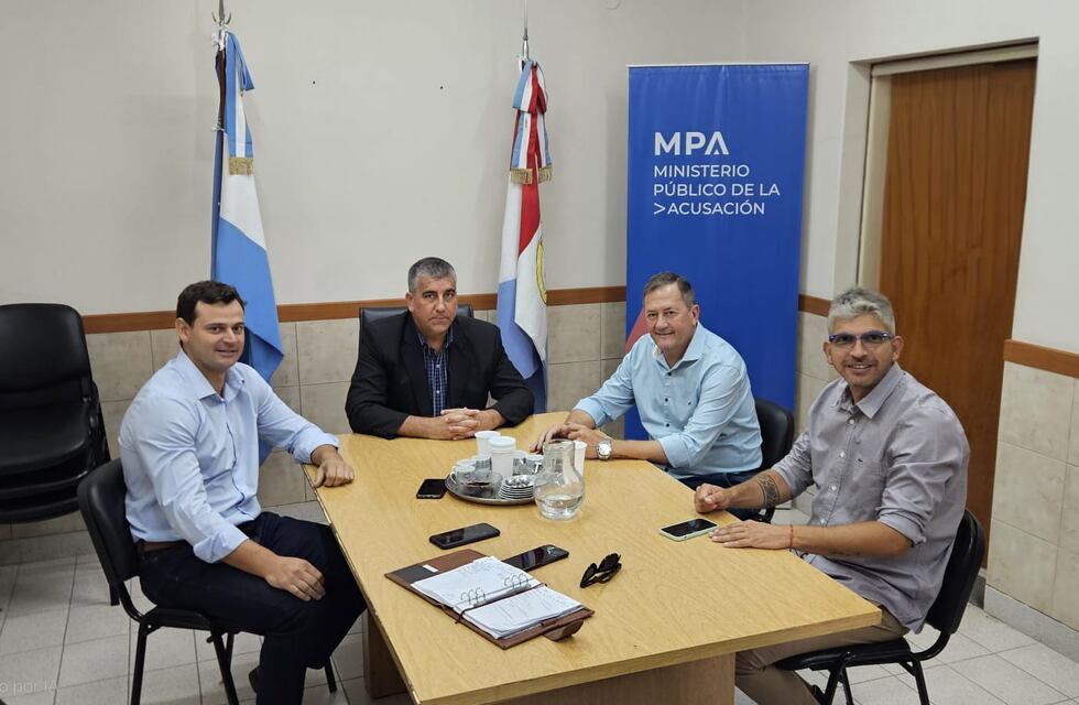 El Fiscal Regional de Rafaela recibió al intendente de San Cristóbal