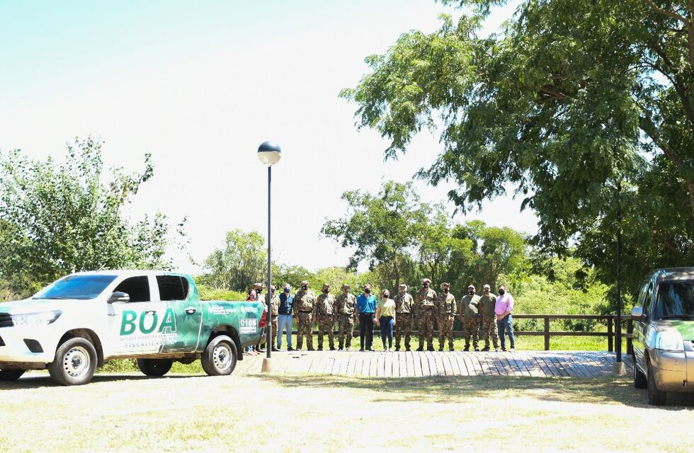 La Brigada Operativa Ambiental del Chaco recibió nuevos uniformes y vehículos