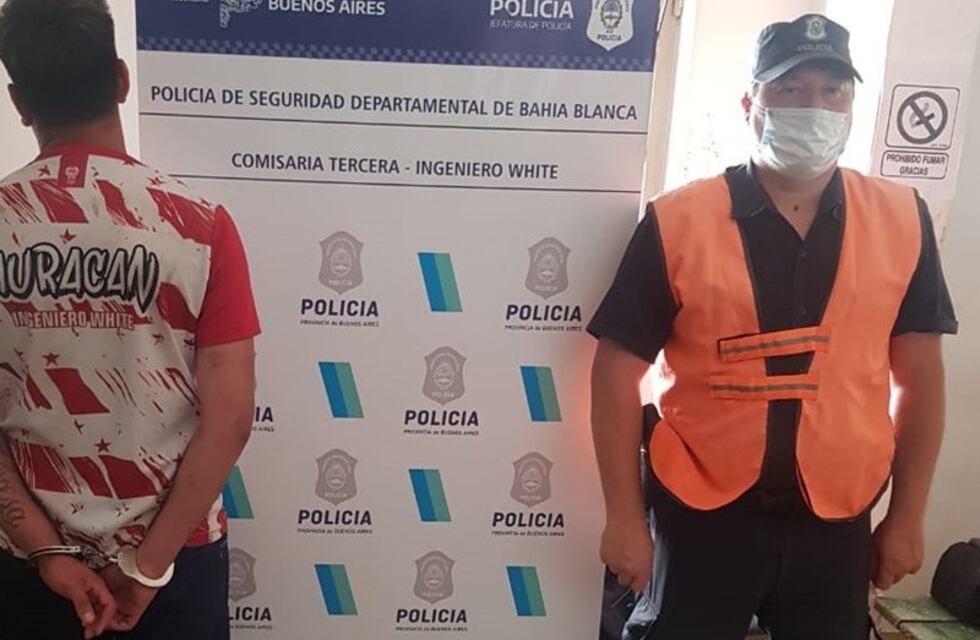 White: baleó el frente de una vivienda y quedó detenido