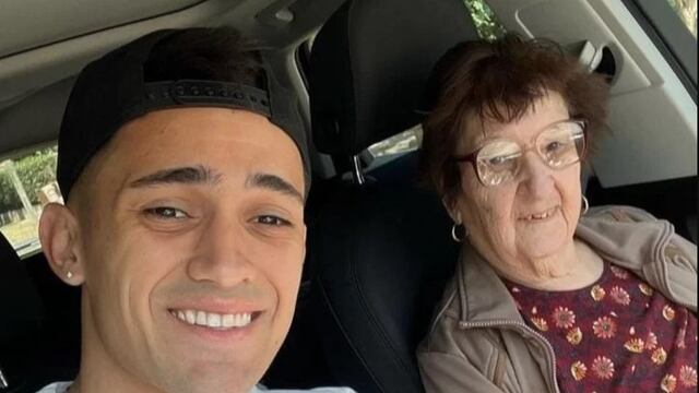 Pablo Solari y su fugaz visita a Arizona para reencontrarse con su abuela, Elva