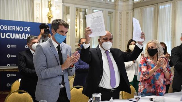 Se firmaron convenios por diez obras sanitarias para la Capital tucumana