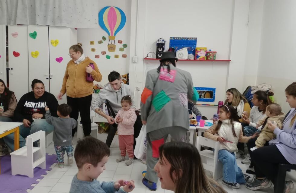 Festejos del día del niño en el Centro de Salud de Tres Arroyos