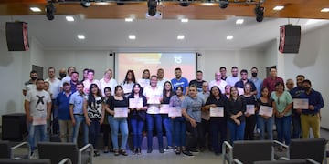 Las nuevas autoridades en el SEOM
