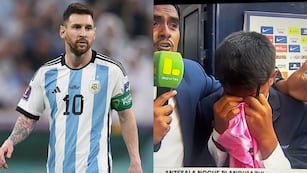 Pura emoción de Pol Deportes con Messi