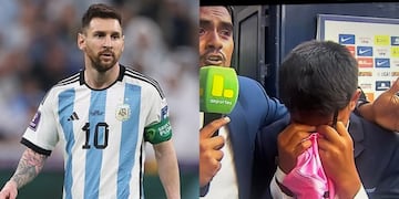 Pura emoción de Pol Deportes con Messi