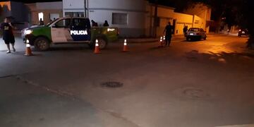 Choque entre una moto y un auto