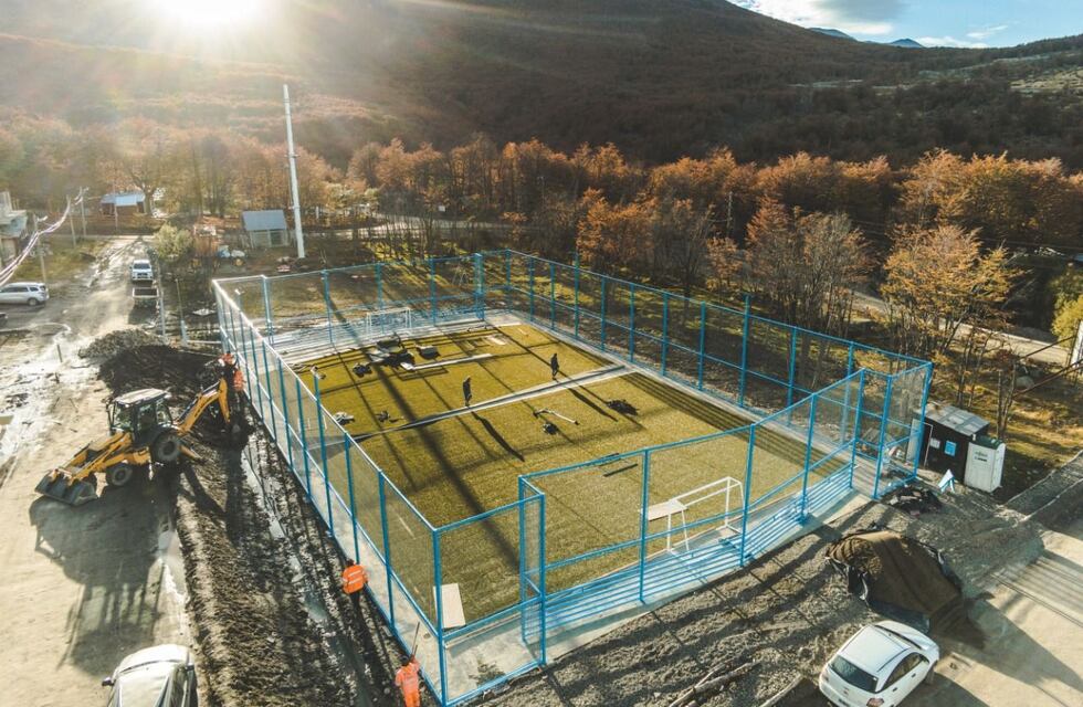 El Primer Playón deportivo en Andorra se encuentra en su etapa final