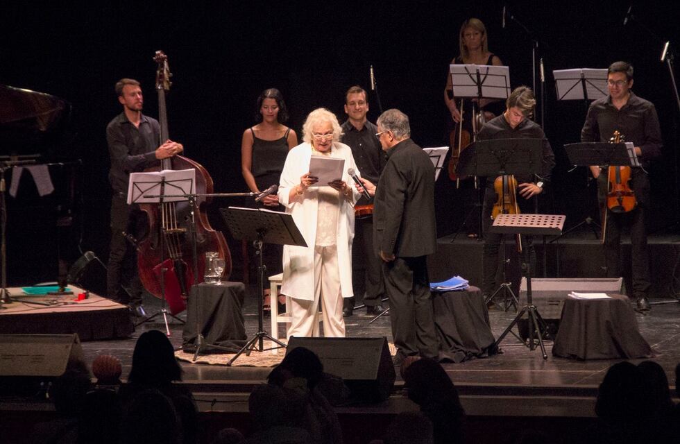 Noche de emociones en la función de Susana Rinaldi