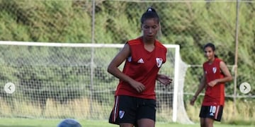 La puntaltense Julieta Romero comenzó la pretemporada en River Plate.