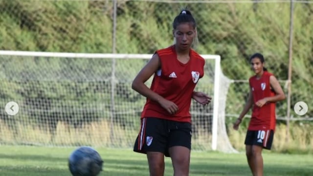 La puntaltense Julieta Romero comenzó la pretemporada en River Plate.