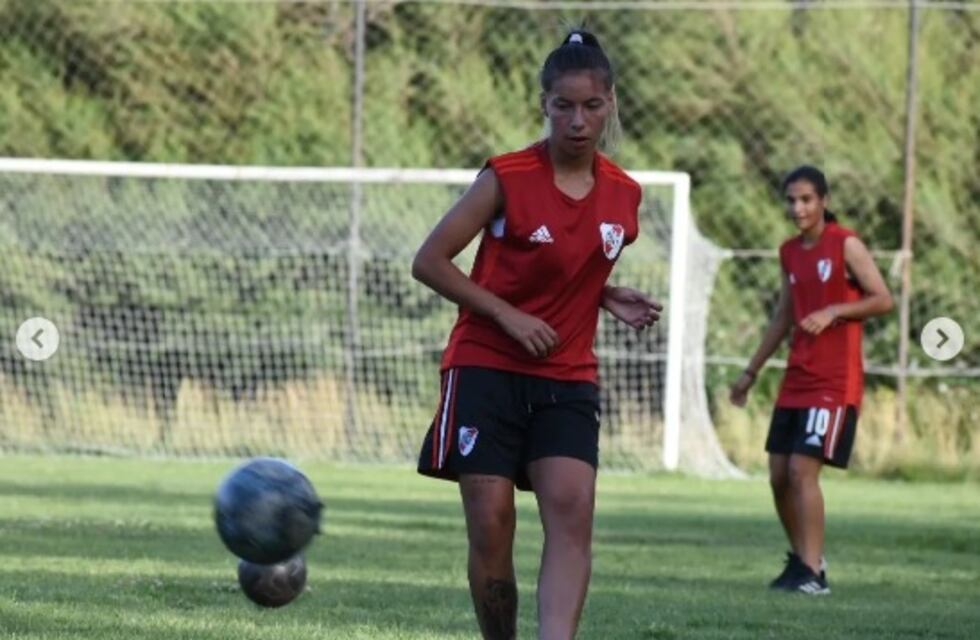 Fútbol Femenino: la puntaltense Julieta Romero comenzó la pretemporada con River Plate