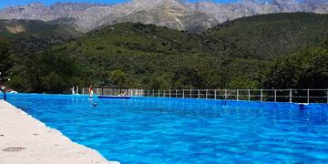 Balneario Comechingones en Los Hornillos. ( IG. José L. Paredes)