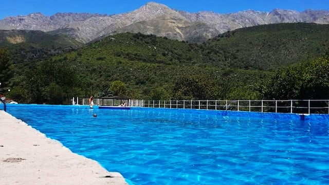 Balneario Comechingones en Los Hornillos. ( IG. José L. Paredes)