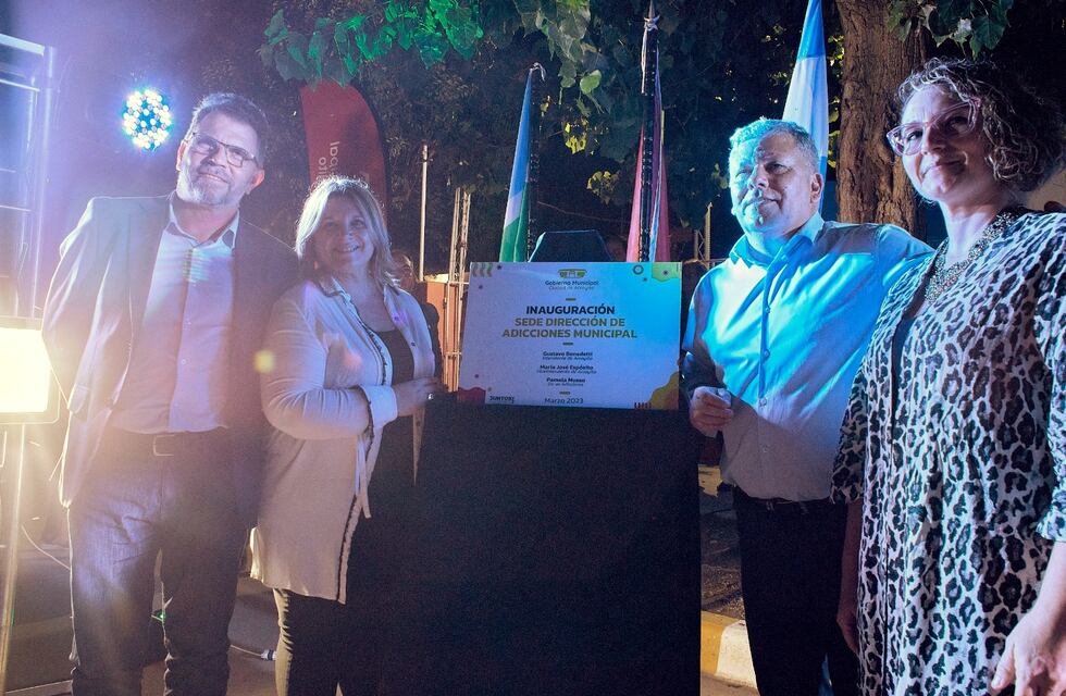 Arroyito cuenta con una nueva sede de la Dirección de Adicciones Municipal