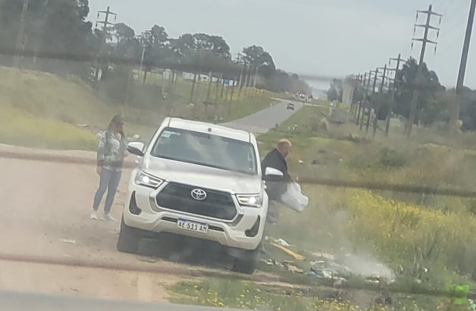 Tres Arroyos: Fue sorprendido arrojando residuos en un lugar no permitido y le abrieron un expediente en el Juzgado de Faltas
