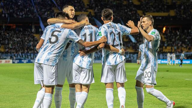 La Selección Argentina vs Uruguay.
