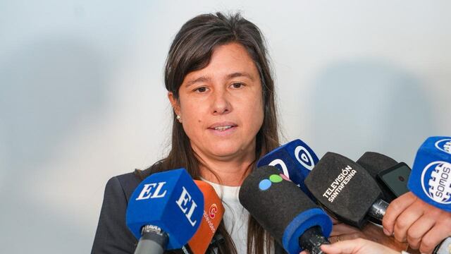La secretaria General del Ministerio de Educación de Santa Fe, María Martín