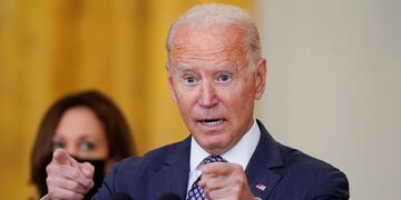 El presidente de Estados Unidos, Joe Biden. (AP)
