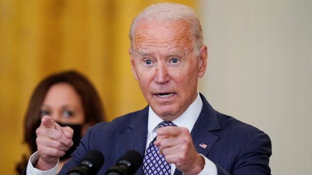 El presidente de Estados Unidos, Joe Biden. (AP)