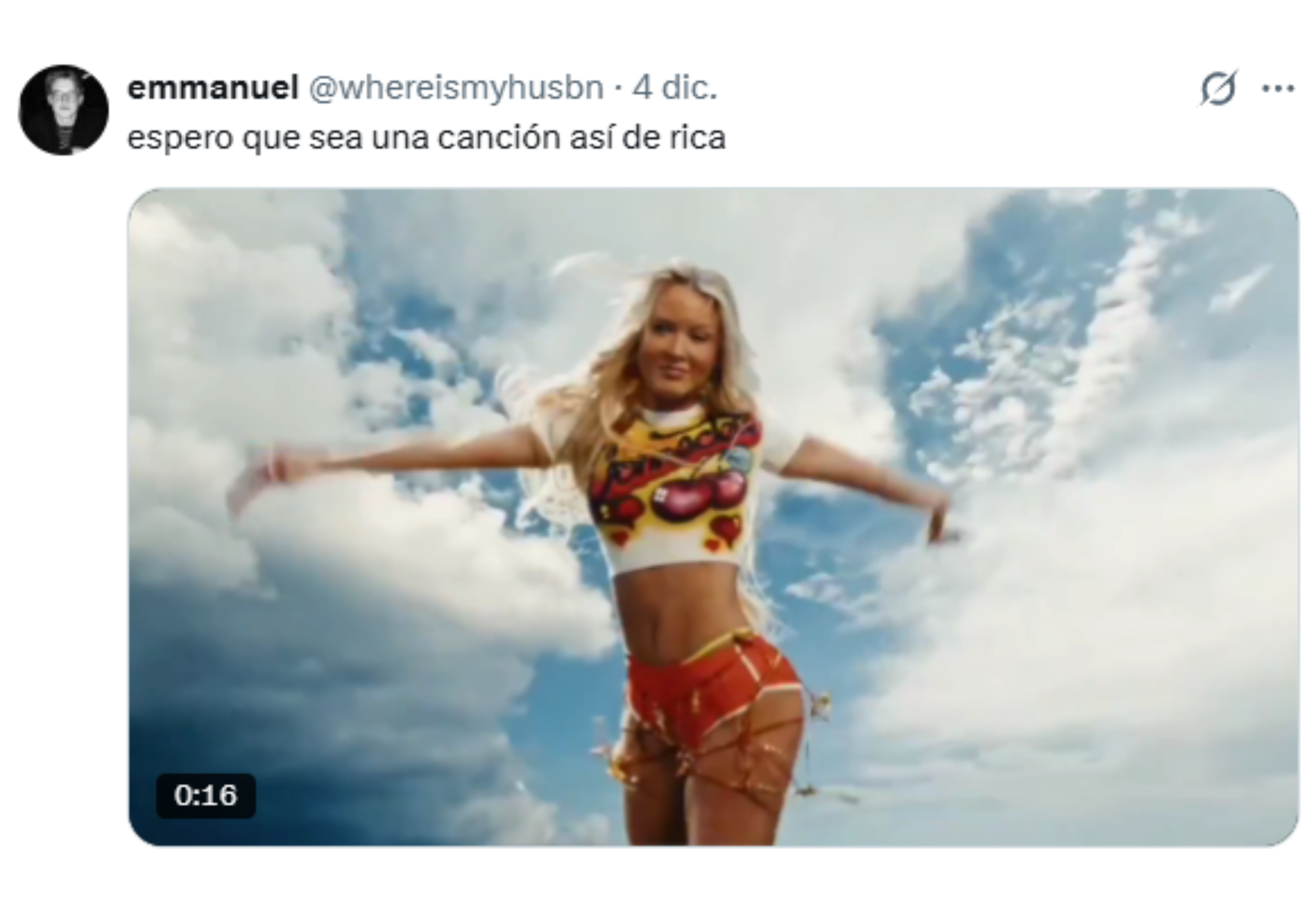 Los usuarios de las redes dicen que el nuevo proyecto de Stoessel tiene "vibras a Zara Larsson".
