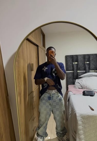 Foto que subió a redes sociales.