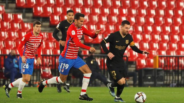 Lionel Messi, titular frente a Granada por la Copa del Rey.