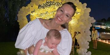 Así fue el bautismo de Ana, la hija de Pampita y Roberto García Moritán