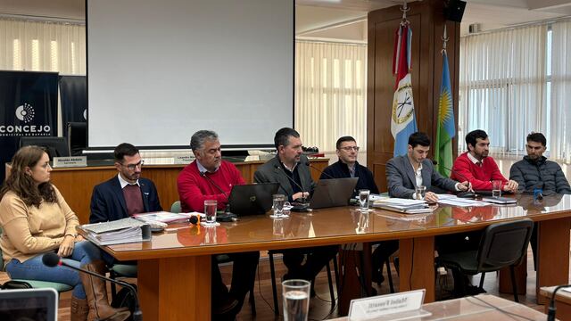 Parte del Gabinete municipal presentó el informe de Gestión