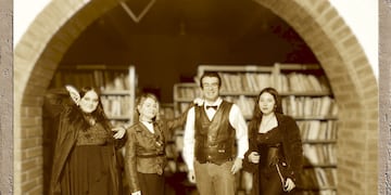 La Biblioteca José H. Porto celebra Halloween con una noche de terror y literatura. Fuente: Carlos Paz Vivo