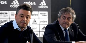 Enzo Francescoli habló de la salida de Marcelo Gallardo.