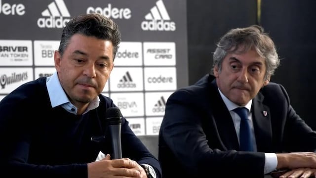 Enzo Francescoli habló de la salida de Marcelo Gallardo.