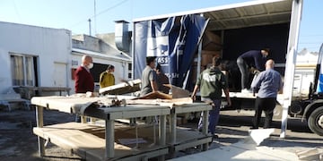 El Hospital Municipal recibió donaciones de camas y colchones
