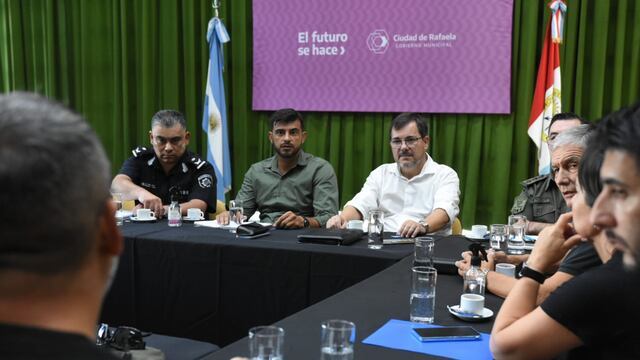 Reunión del Comando Unificado, la primera de Víctor Rivero como jefe de la URV