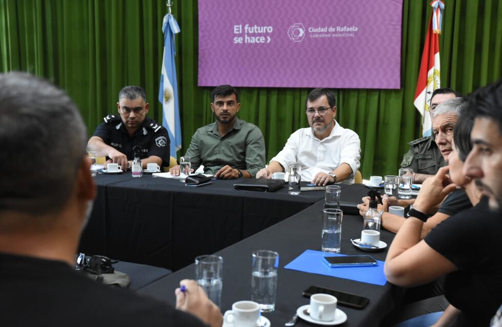 Primera reunión del Comando Unificado con el nuevo Jefe de Policía