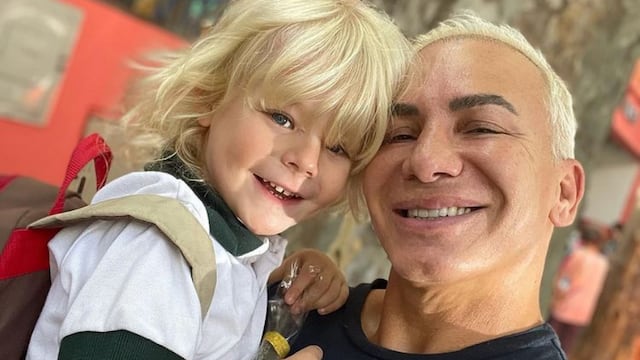 Flavio Mendoza y su hijo Dionisio.