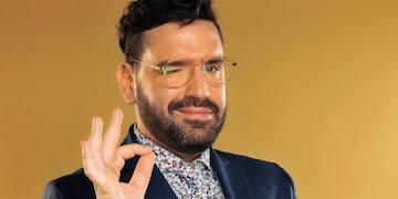 Damián Betular visitó San Juan y disfrutó de los vinos de la región.