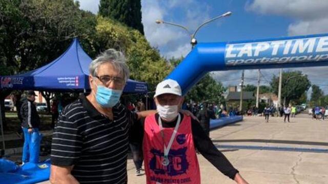 Wilfredo se llevó todos los honores en la maratón (Facebook)