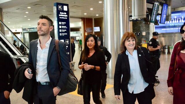 Bullrich llegó a Córdoba.