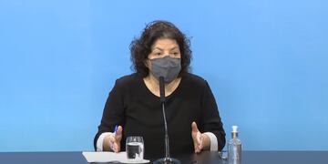 Carla Vizzotti en conferencia de prensa (22/06/21)