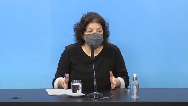 Carla Vizzotti en conferencia de prensa (22/06/21)