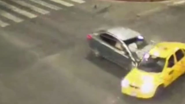 Impresionante choque en Colón y General Paz.