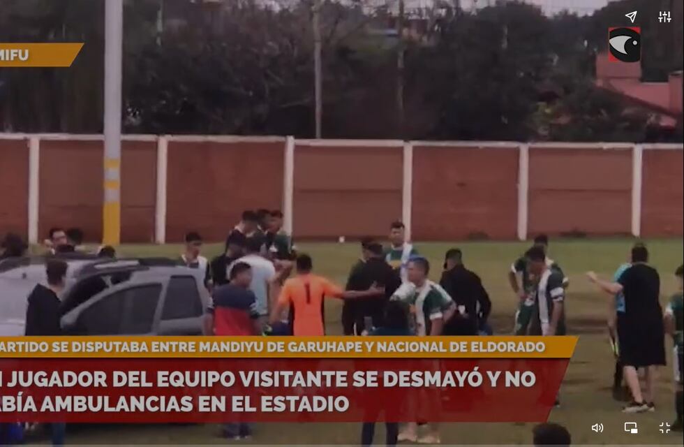 Se descompensó mientras jugaba al futbol y el equipo local no contaba con ambulancia para trasladarlo