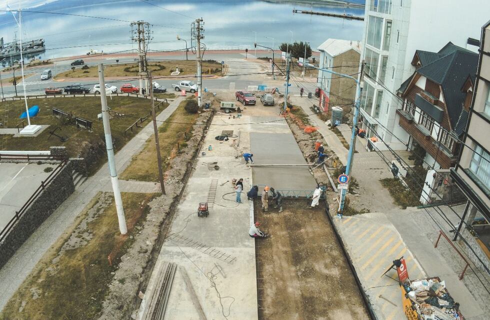 Segunda mano de hormigón en calle Yaganes